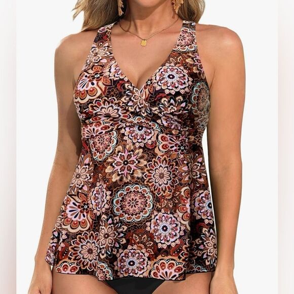 Tempt Me Women Tankini Top NWT - Picture 1 of 7